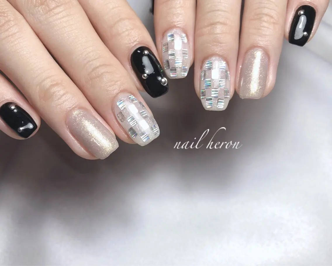 ネイル ハンドネイル saki_ nail heronのネイルデザイン