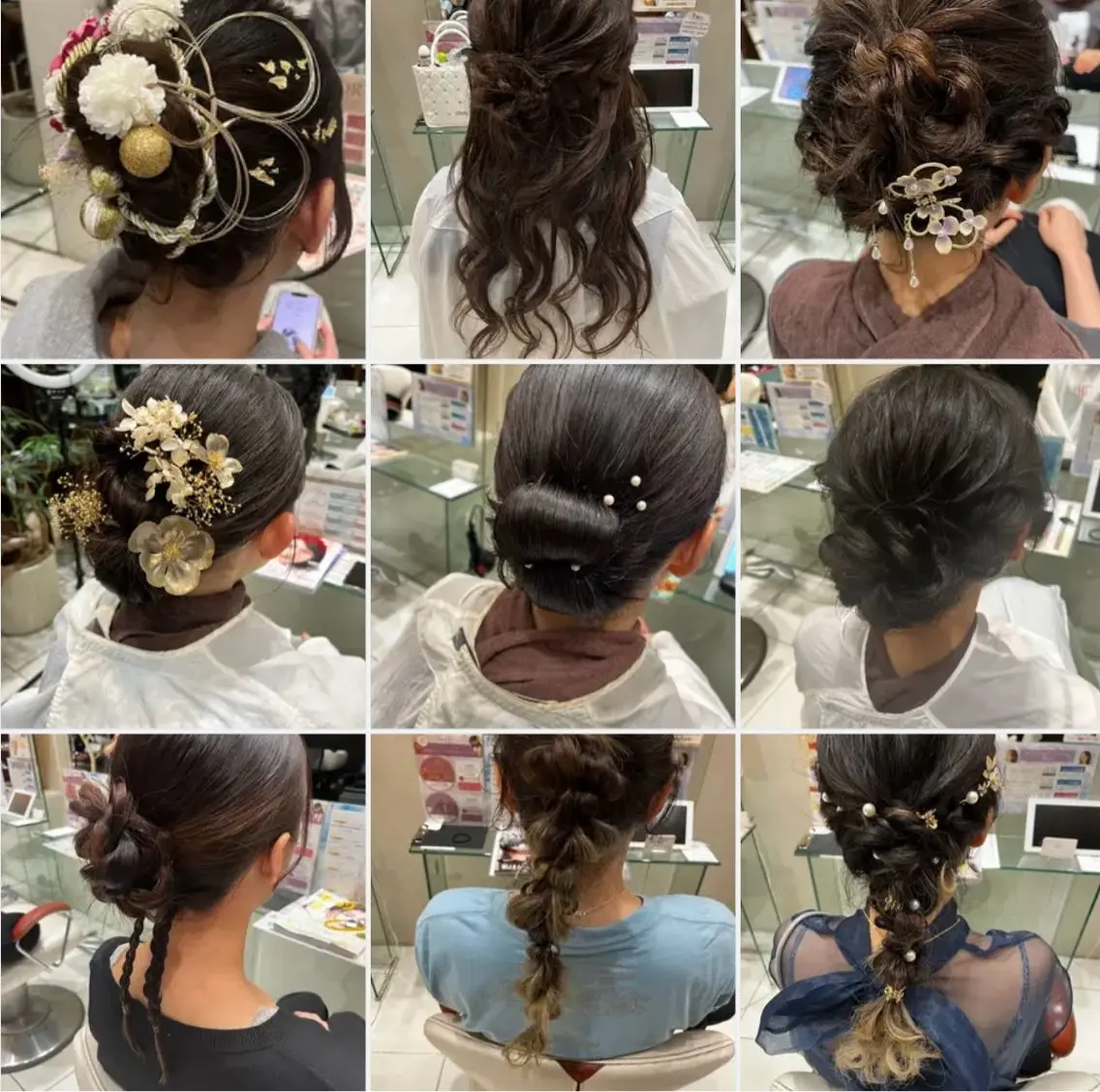 ヘアアレンジ 重留 梨々のヘアスタイル