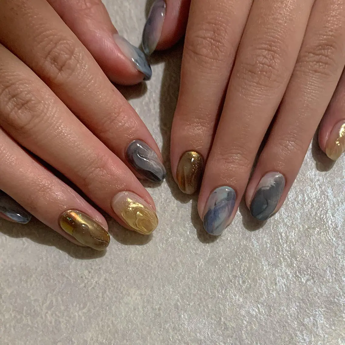 ネイル ハンドネイル ハンドケア lylynail YUUKAのネイルデザイン