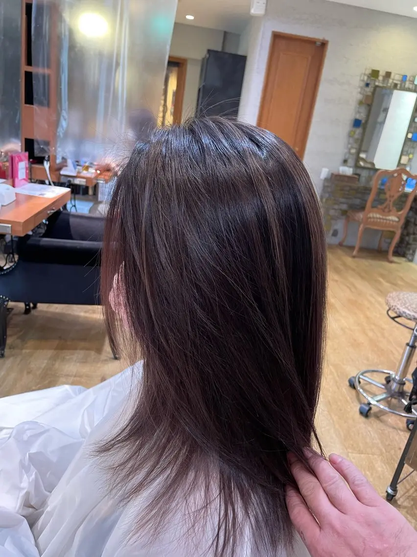 【人気NO1】✨カット＋イルミナカラー＋炭酸泉9900の写真