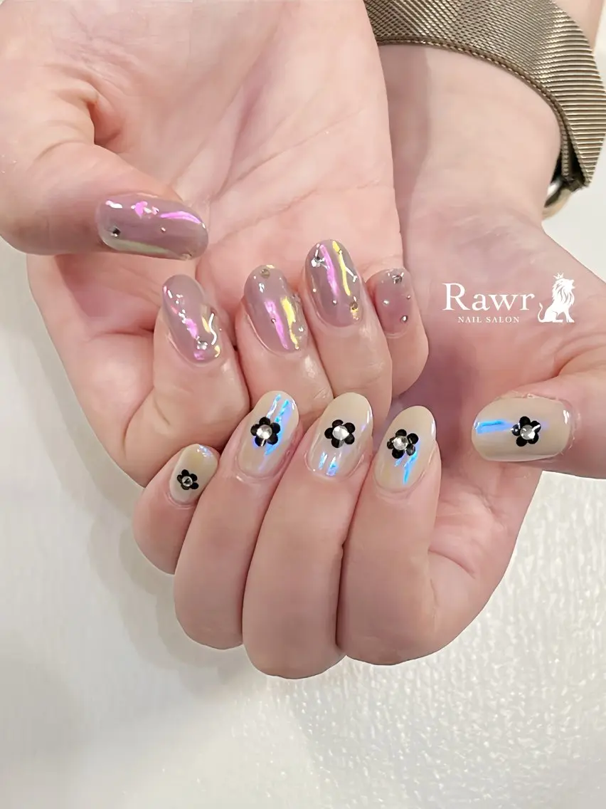 ネイル ハンドネイル Rawr / saoriのネイルデザイン