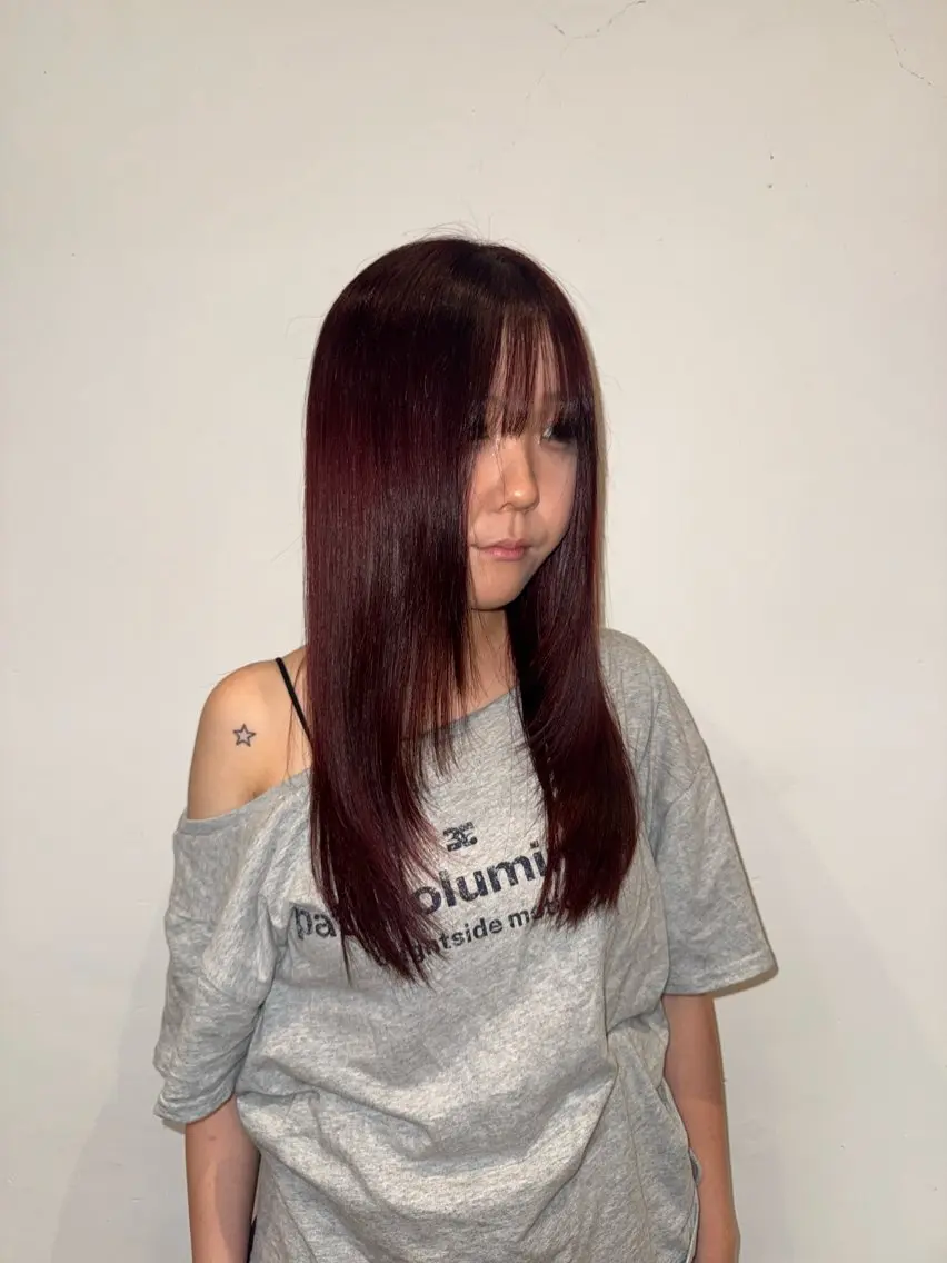 カラー ヘアカラー en:s/新潟/万代 🧚hinakoのヘアスタイル
