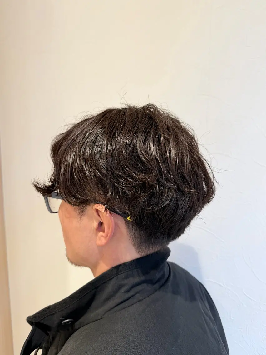 パーマ メンズ カット パーマ 渡邉 尚悟のヘアスタイル