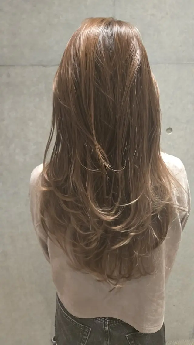 ロング 田嶋  利範のヘアスタイル
