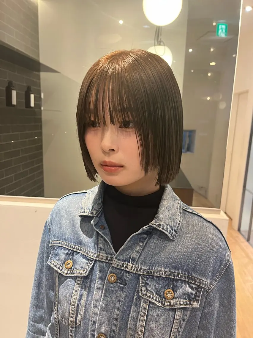 ミディアム ボブ 森山 葵のヘアスタイル