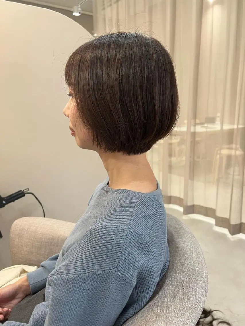 ショート ショートヘア カット トリートメント ヘッドスパ 廣野 有香のヘアスタイル