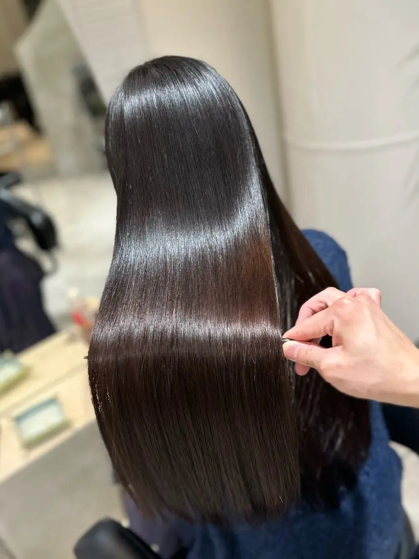 ロング 縮毛矯正 トリートメント 美髪矯正🫧艶髪特化 🫧関口太郎のヘアスタイル