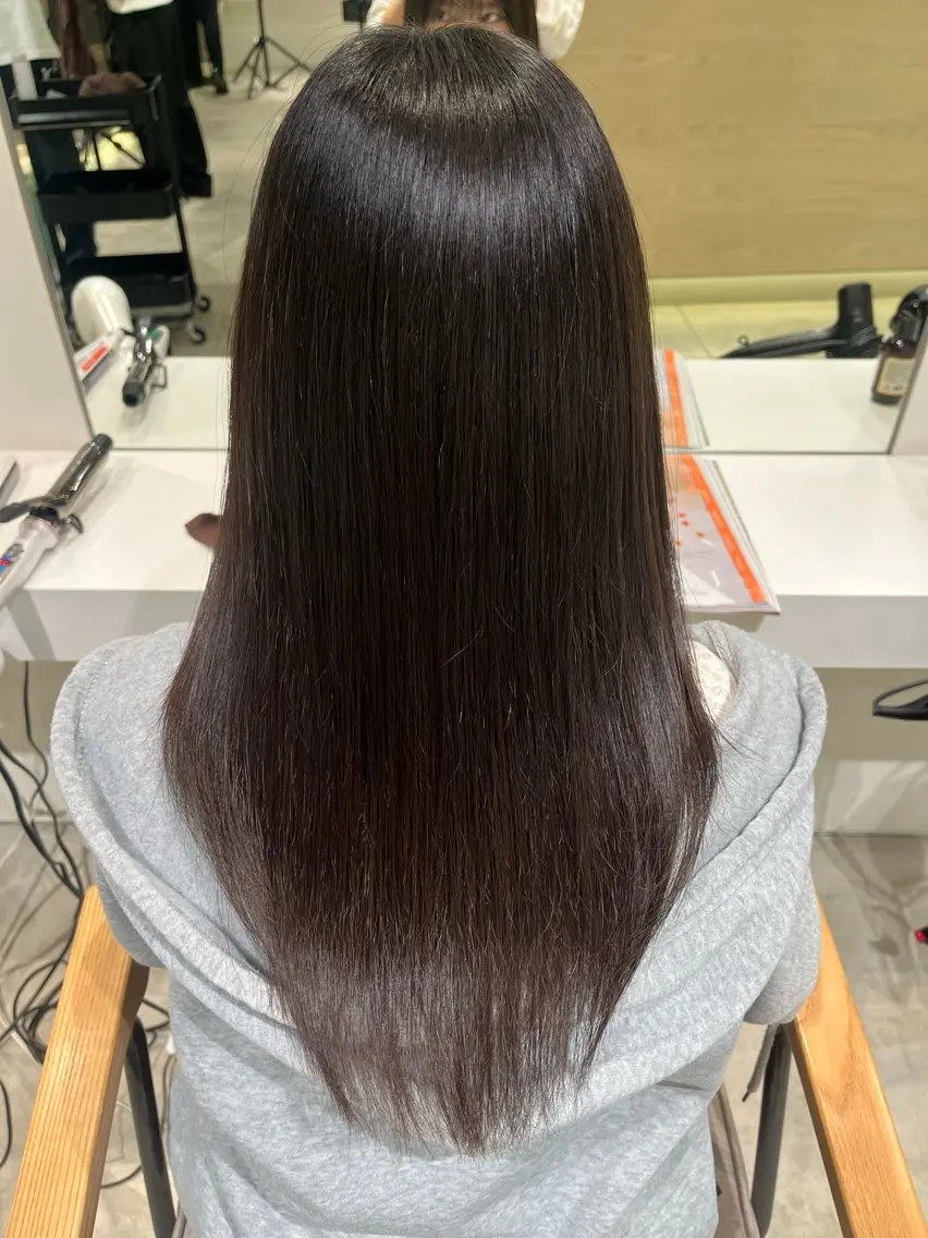 セミロング トリートメント こはる ／銀座美容室のヘアスタイル