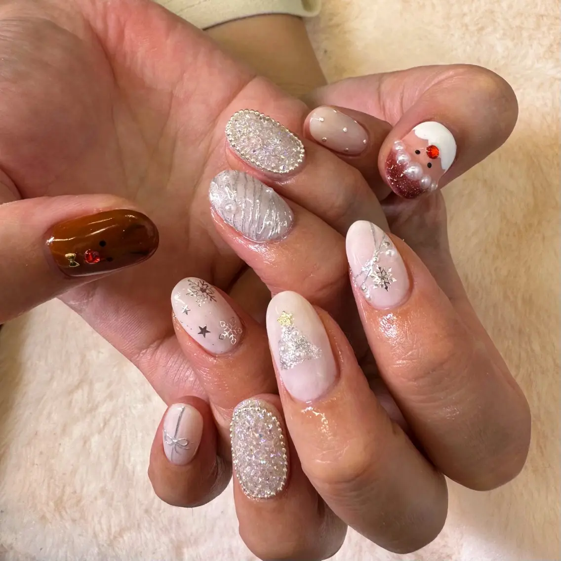 ネイル ハンドネイル I_p4ce 🍊あい🍊のネイルデザイン
