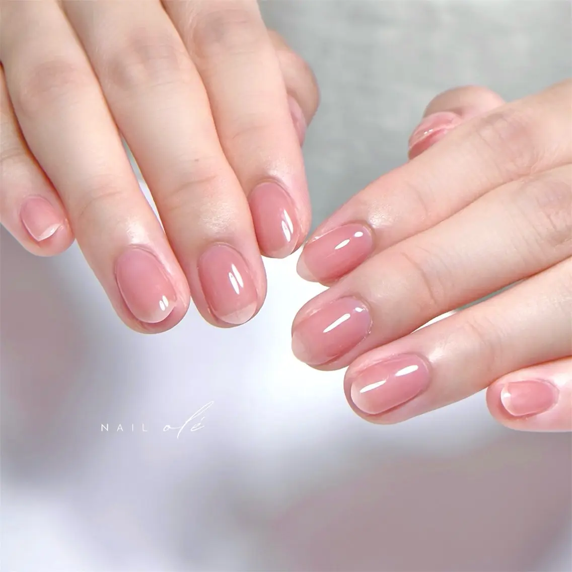 ネイル オフィスネイル ワンカラーネイル ハンドネイル NAIL oleのネイルデザイン
