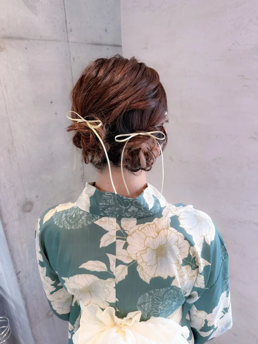 ヘアアレンジ はやしほのか| マンツーマン美容師のヘアスタイル