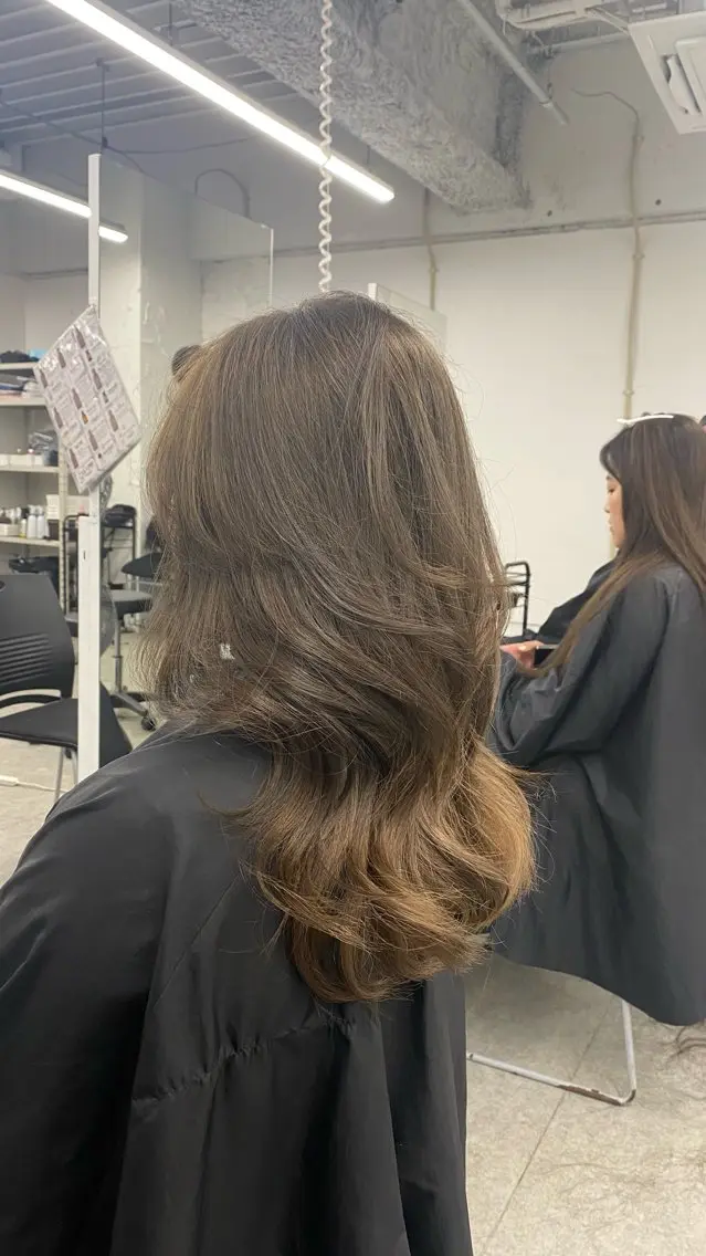 セミロング Ma2Ri /ゆるふわ暖色カラーのヘアスタイル