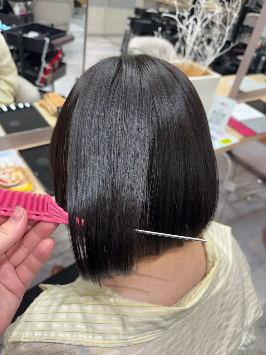 カラー カット ヘアカラー tokute 片岡心🐥のヘアスタイル