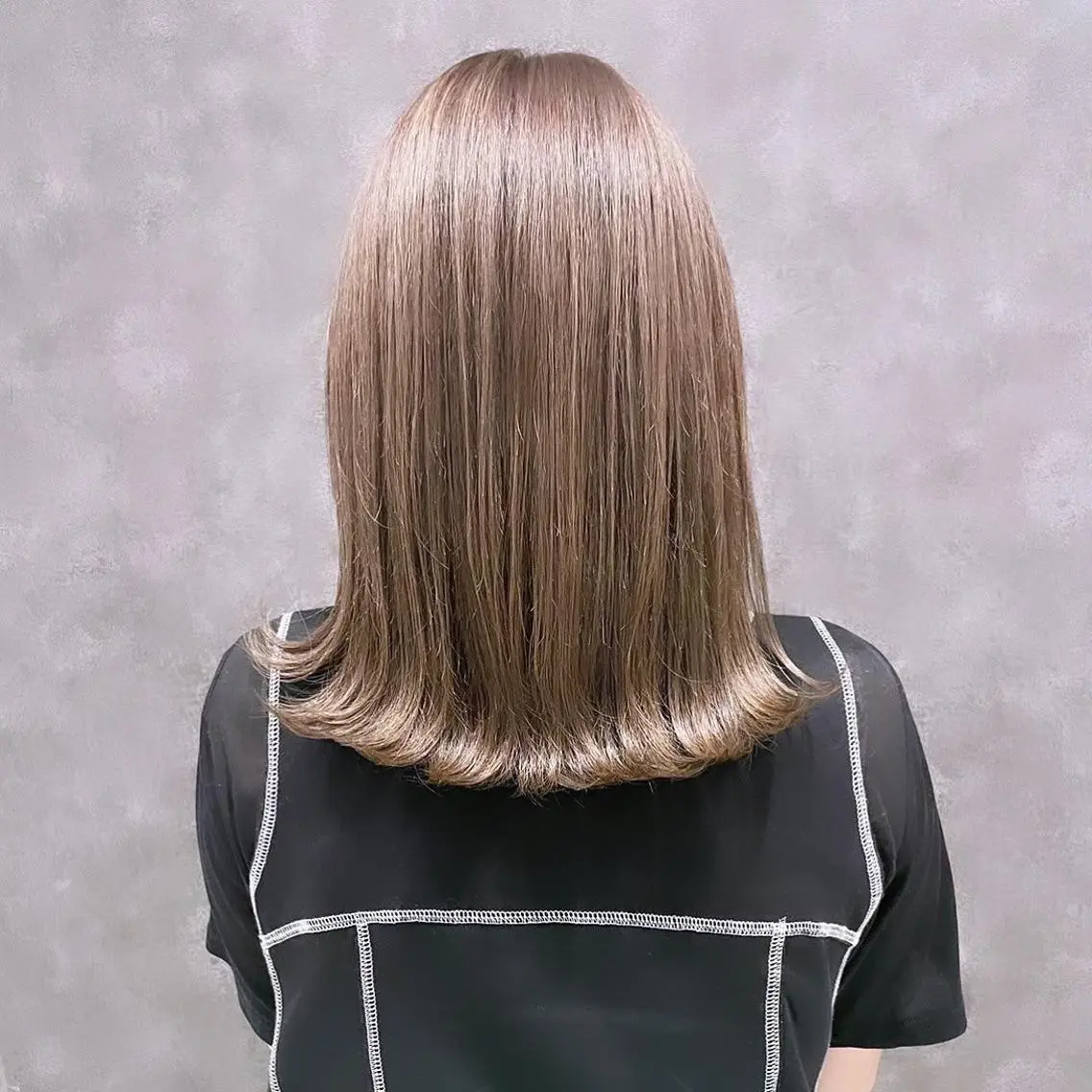 ミディアム カラー ダブルカラー グラデーションカラー ハイライトカラー イルミナカラー インナーカラー カット ヘアカラー BUCKS【天王寺】 バックス【駅30秒】のヘアスタイル