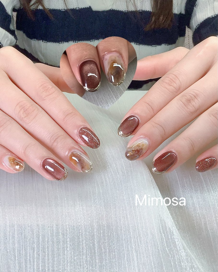 ネイル 💛Mimosa💛 吉祥寺のネイルデザイン