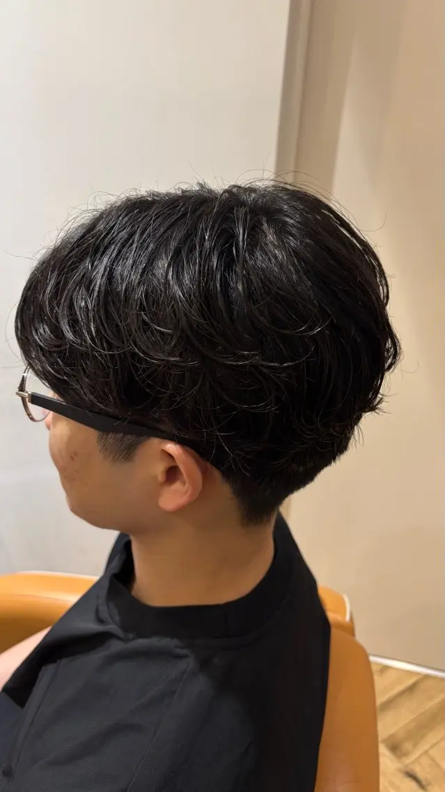 ショート カット ヘッドスパ 似合わせ 顔周りYUUGAのヘアスタイル
