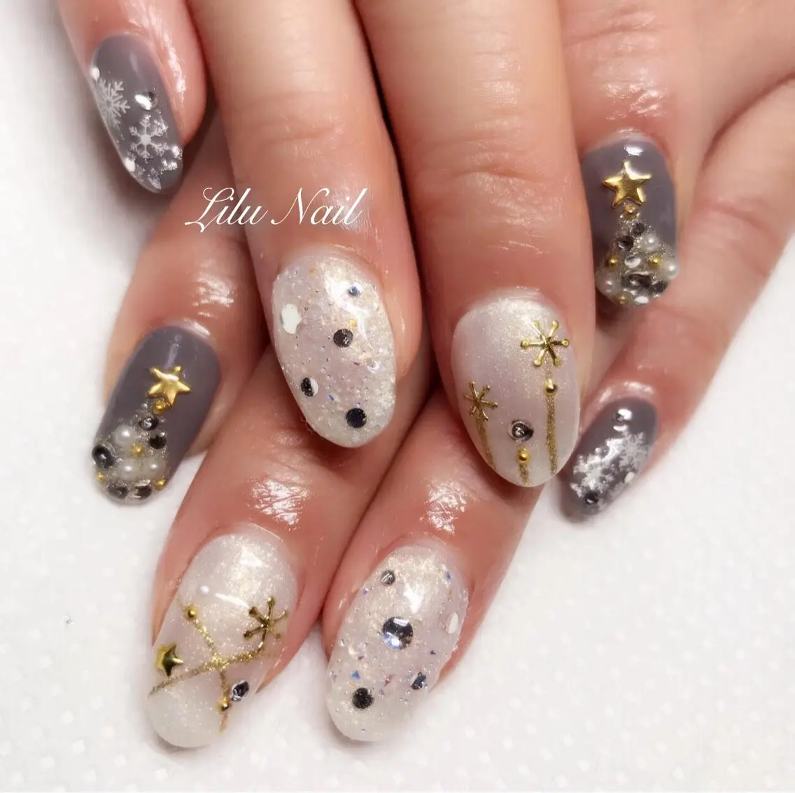 ネイル モチの良さ◉ フィルインネイル♡のネイルデザイン