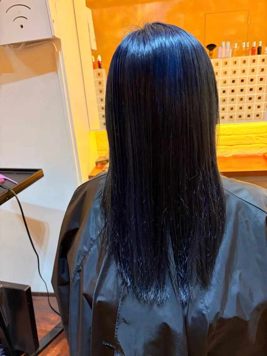 カラー ブルーカラー ネイビーカラー ヘアカラー トリートメント CoCooN nanamiのその他イメージ
