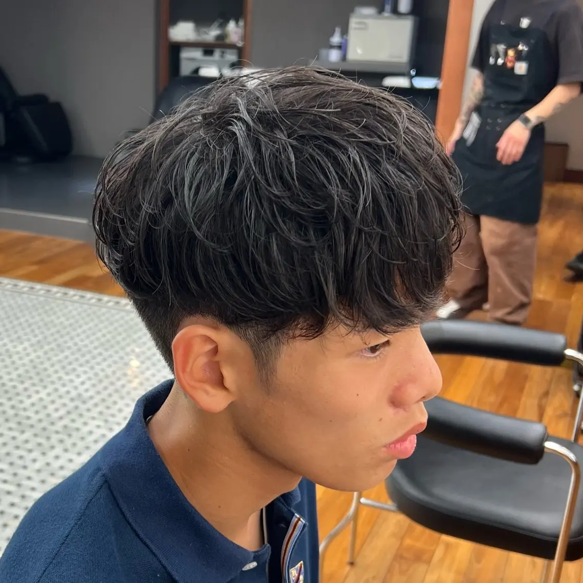 ショート メンズ カット メンズカット✂️ スキンフェード伊藤陸のヘアスタイル