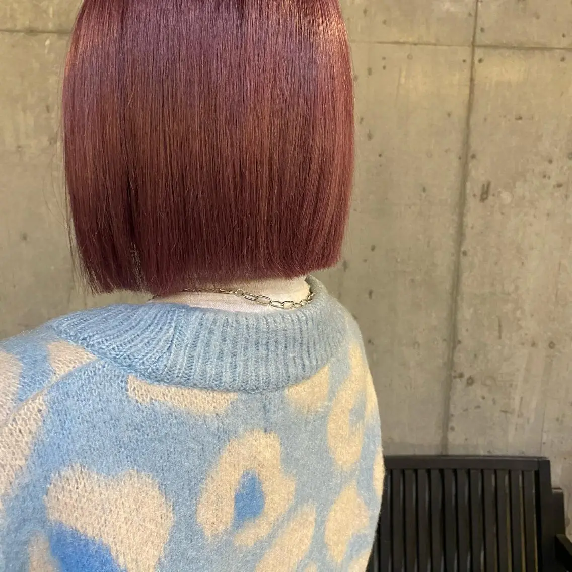カラー アッシュ ベージュカラー 黒髪 ブルーカラー ブルーブラック ヘアカラー トリートメント ヘアセット 艶感/韓国風 🤍moeka🤍のヘアスタイル