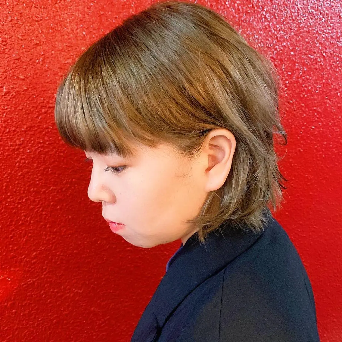 ショート カラー 中川 竜誠のヘアスタイル