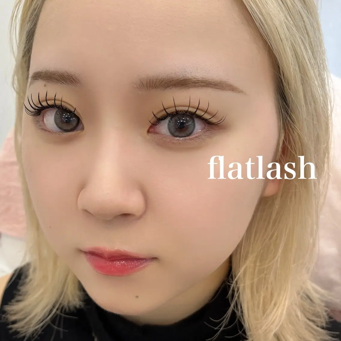 マツエク・マツパ Dカール フラットラッシュ マツエク eyelist yuukaのマツエク・マツパデザイン