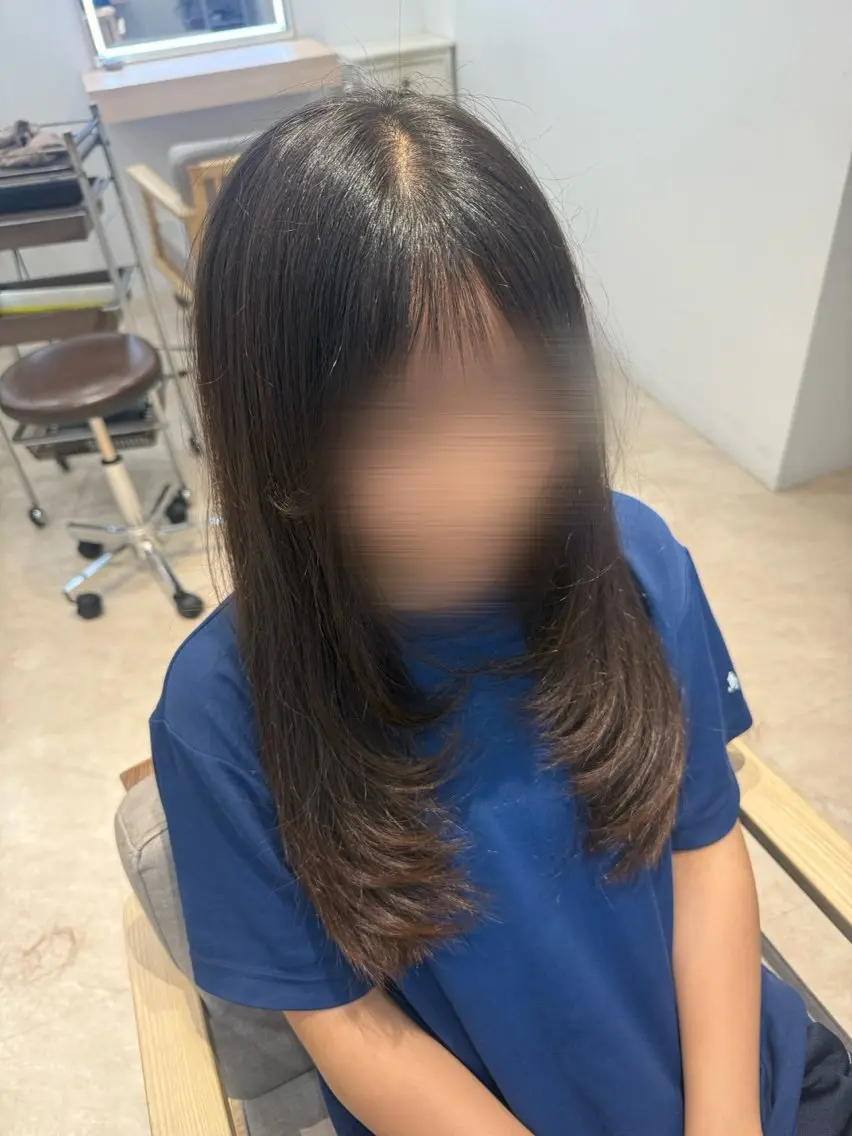 ロング ロングレイヤー レイヤーカット ロング littleesta 那月のヘアスタイル