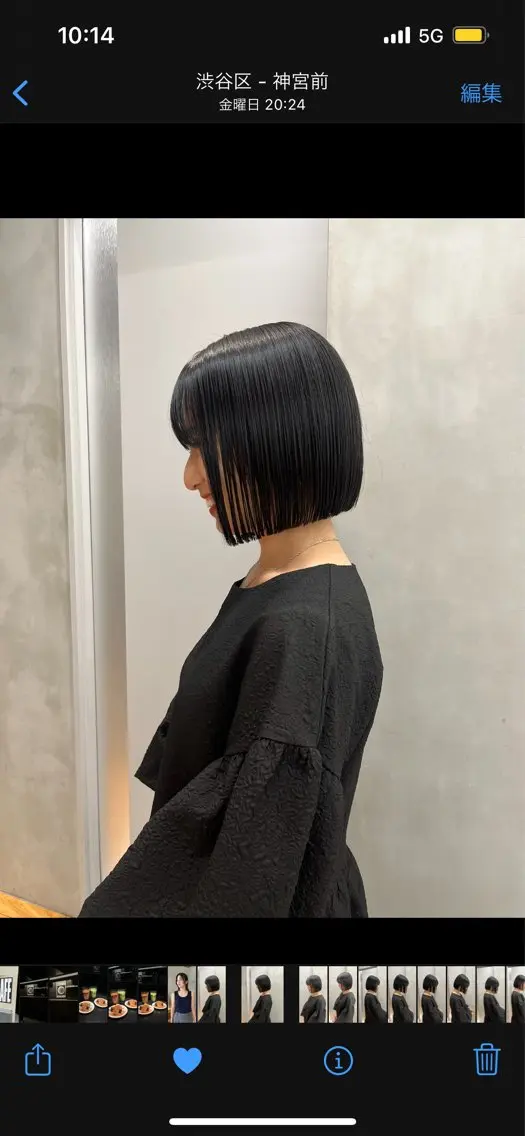 ミディアム カラー カット ヘアカラー トリートメント ボブ&韓国レイヤー/ 艶カラー♡TOMOEのヘアスタイル