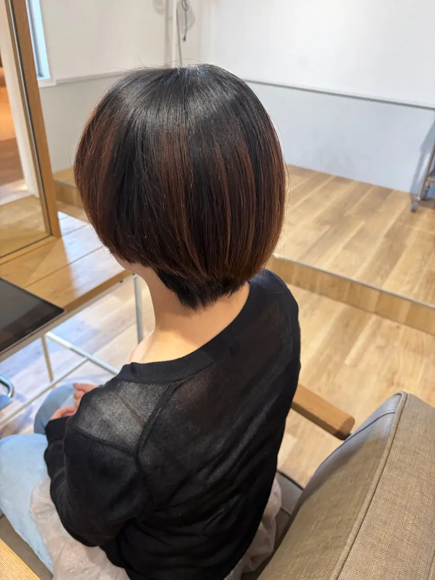 ショート ショートヘア 光岡 玲遠のヘアスタイル
