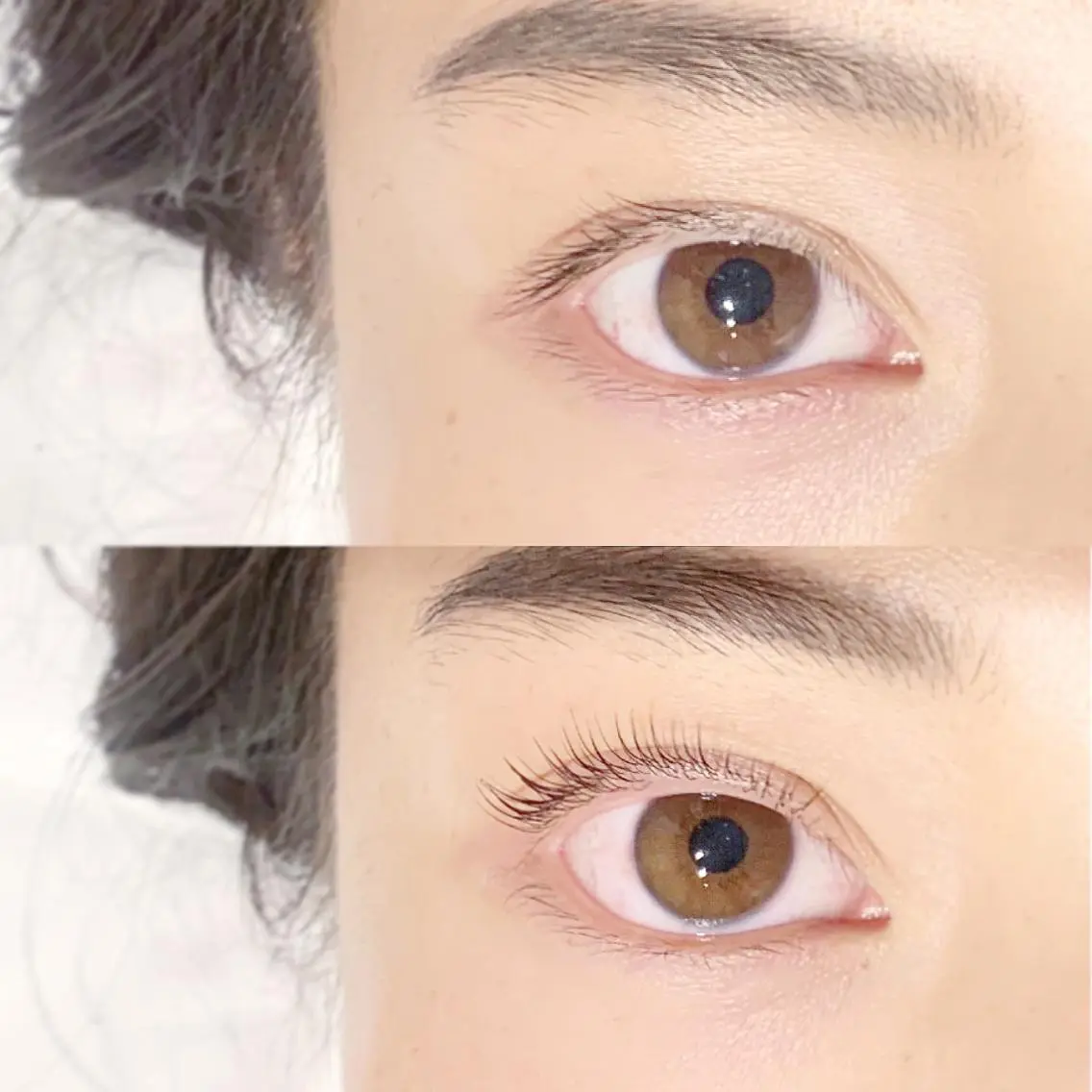 マツエク・マツパ パリジェンヌラッシュリフト 一重×まつ毛パーマ マツパ EYE ERIのマツエク・マツパデザイン