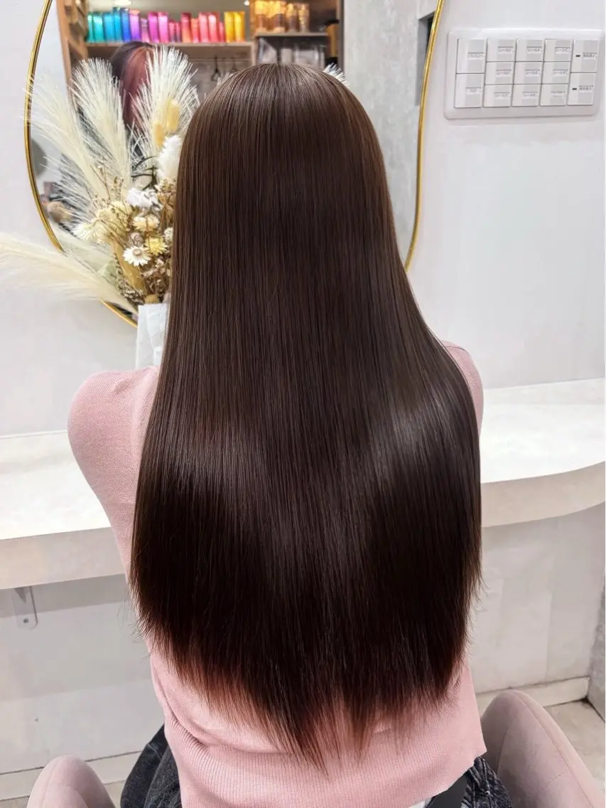 カラー ゆめな／ヘアセット /ワンカラー💗🫧のヘアスタイル