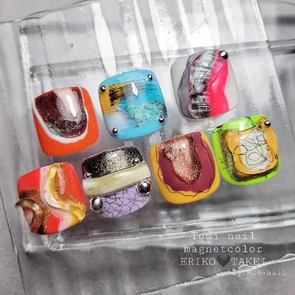 ネイル ハンドネイル フットネイル ハンドケア MU5-nail 金山ネイルサロンのネイルデザイン