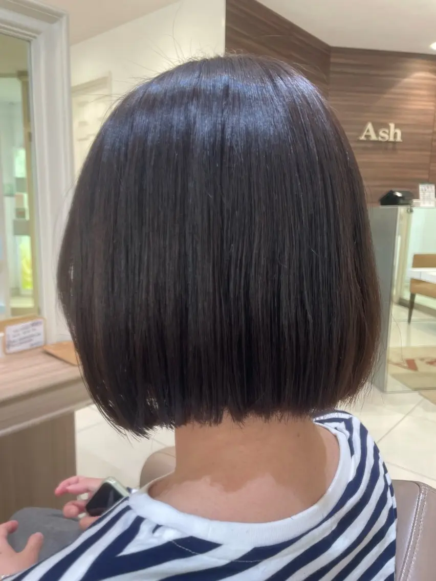 ショート カット トリートメント 韓国ヘアメイク🎀/ 縮毛矯正✨山本媛香のヘアスタイル