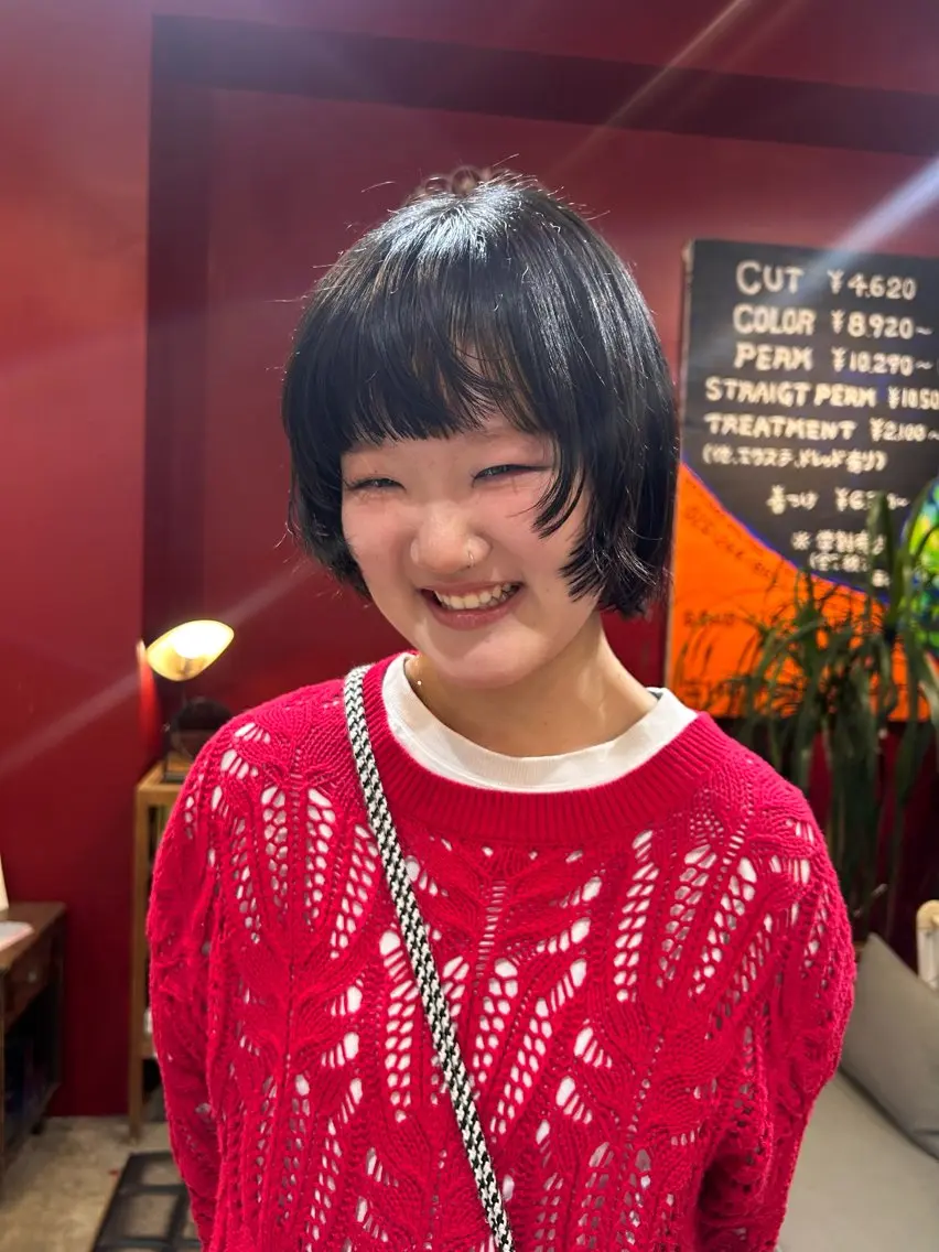 ミディアム ORe'S HAIR BE　GLaDまなみのヘアスタイル
