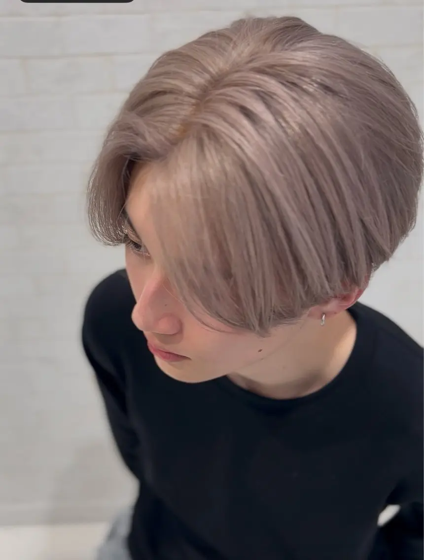 ショート メンズ 鈴木 瑛郎のヘアスタイル