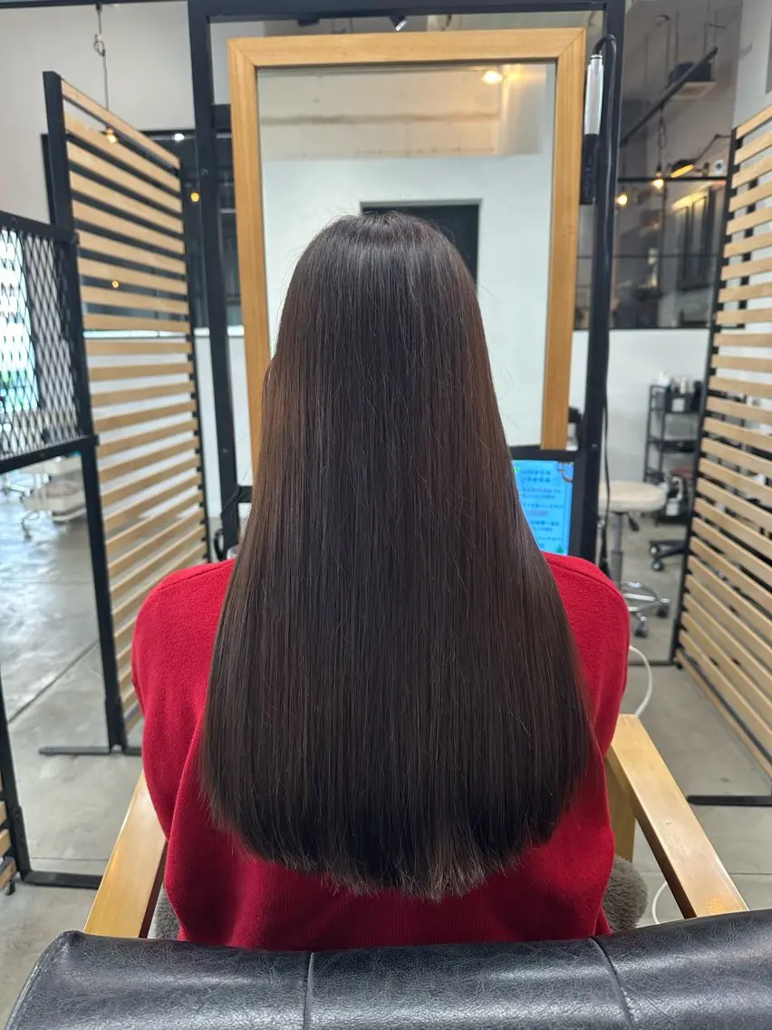 ロング カラー パーマ 🎀髪質改善🎀 平沢🤍のヘアスタイル