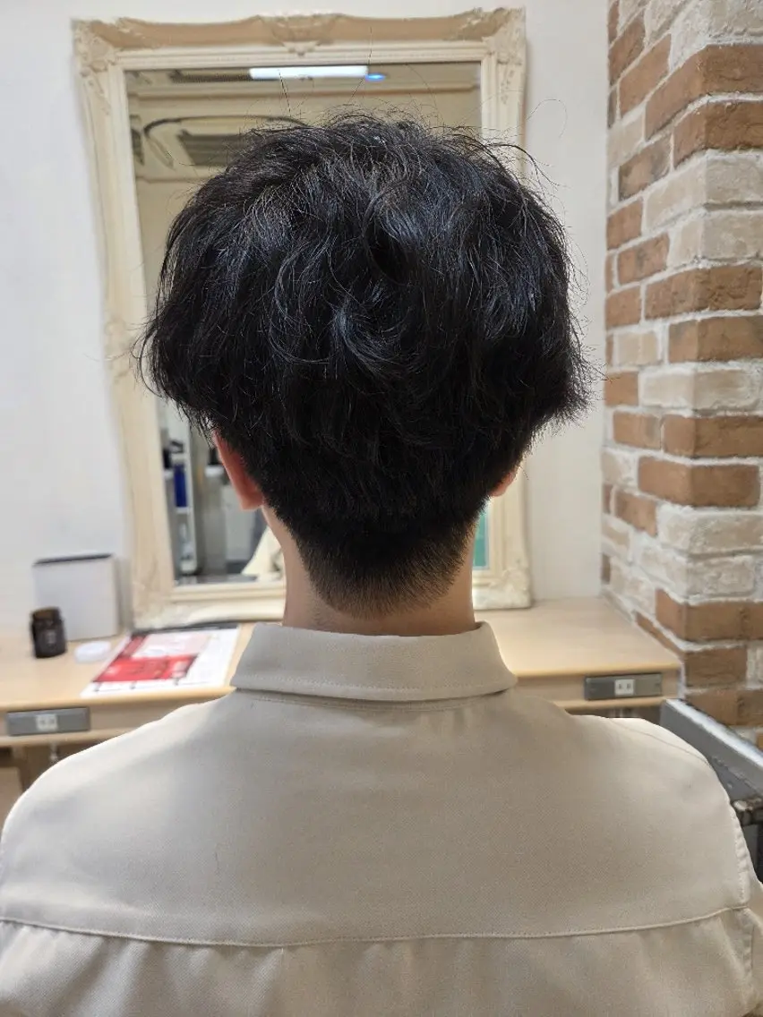ショート カット パーマ メンズパーマ/カラー /カット/樋口捷✂️のヘアスタイル