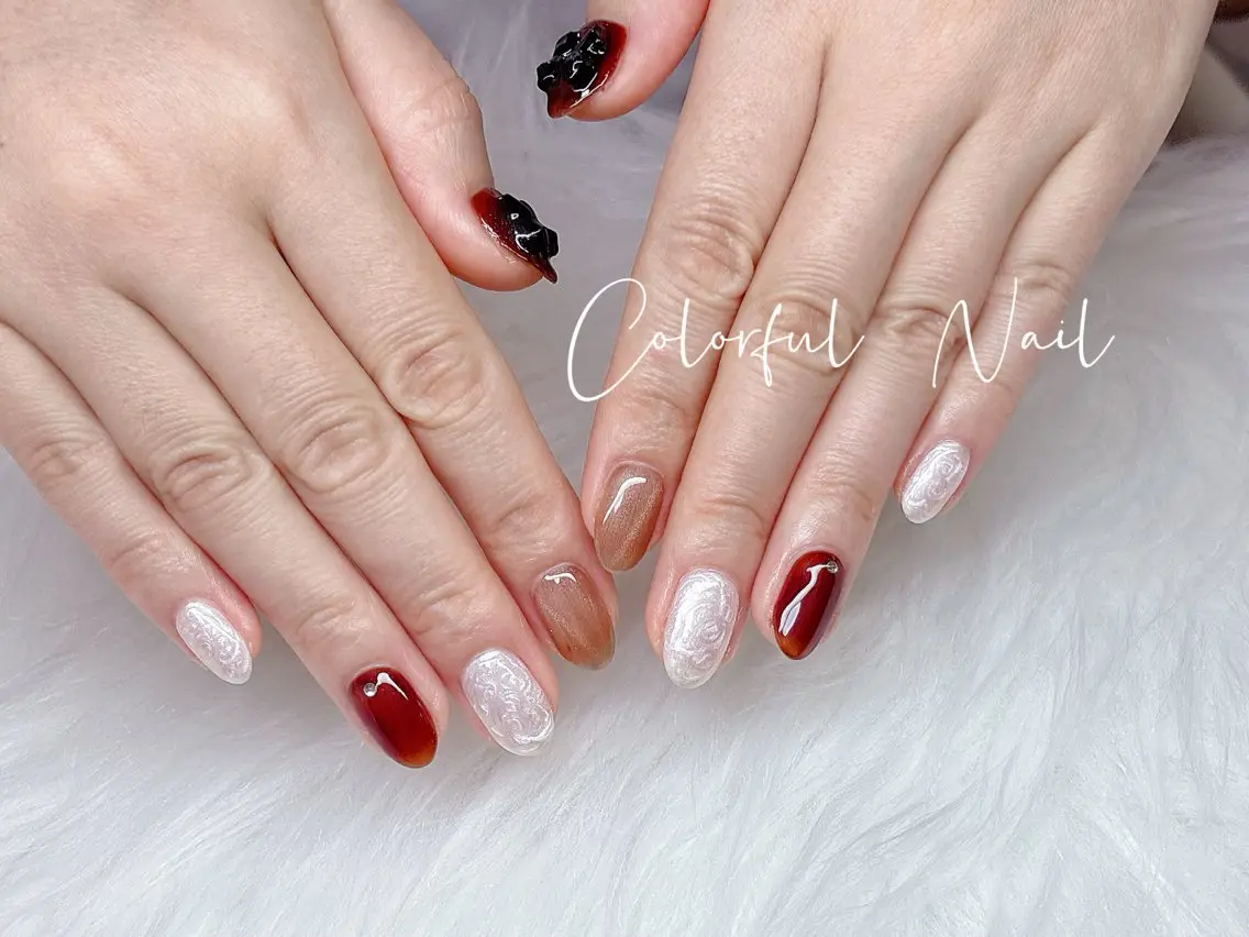 ネイル ハンドネイル 🎀Colorful 💅Nailのネイルデザイン