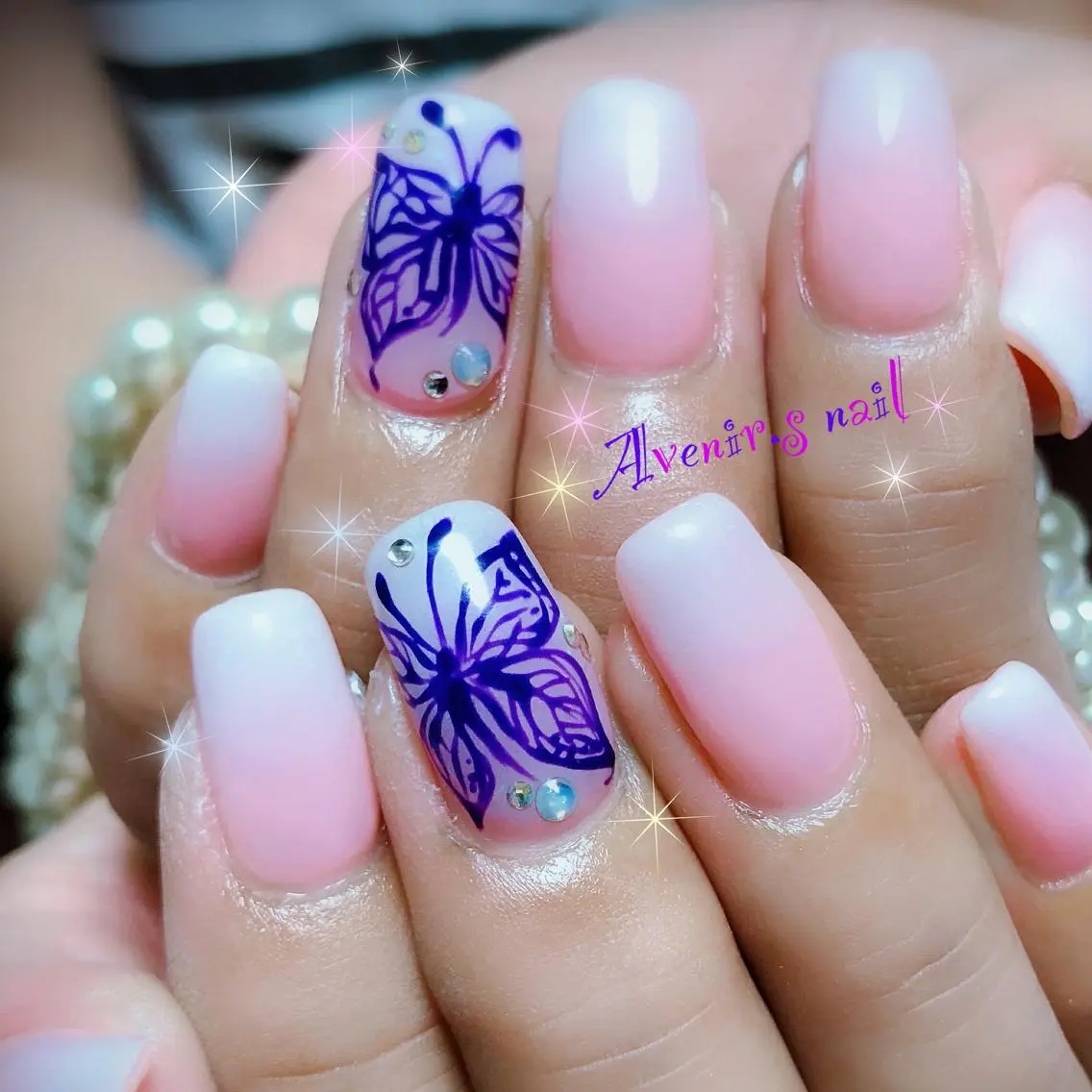 ネイル グラデーション Home Salon Avenir.のネイルデザイン