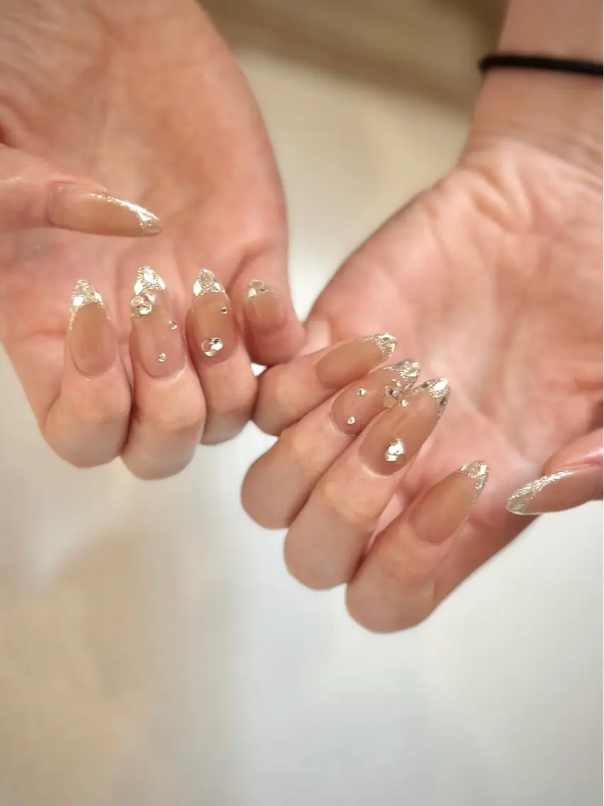 ネイル ブライダルネイル ハンドネイル private. nailsalonのネイルデザイン
