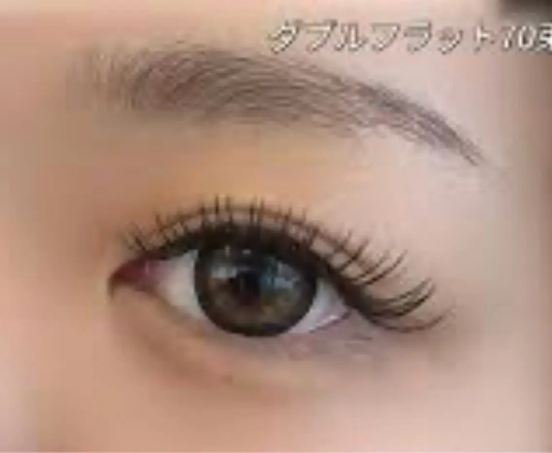 ダブルフラットラッシュ70束 コーティング付き オフありの写真