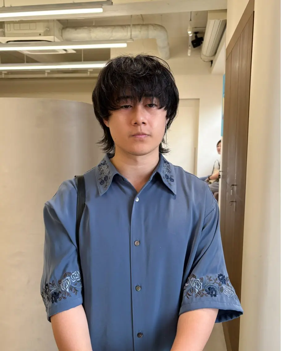 ショート メンズ メンズウルフカット ウルフカット 【似合わせカット】 谷口海斗のヘアスタイル