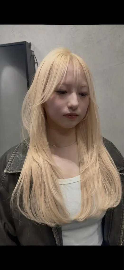 ロング 町野 朱穂のヘアスタイル