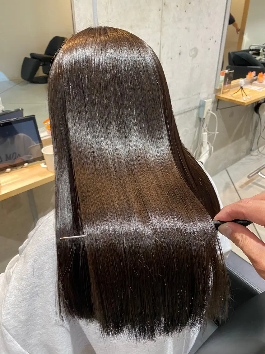 ロング トリートメント 波濤 優季のヘアスタイル