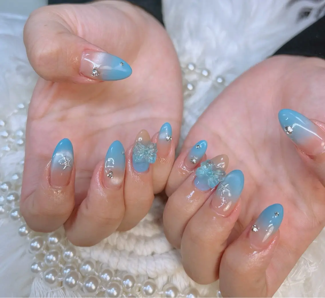 ネイル 持ち込み ハンドネイル Lee _nailのネイルデザイン