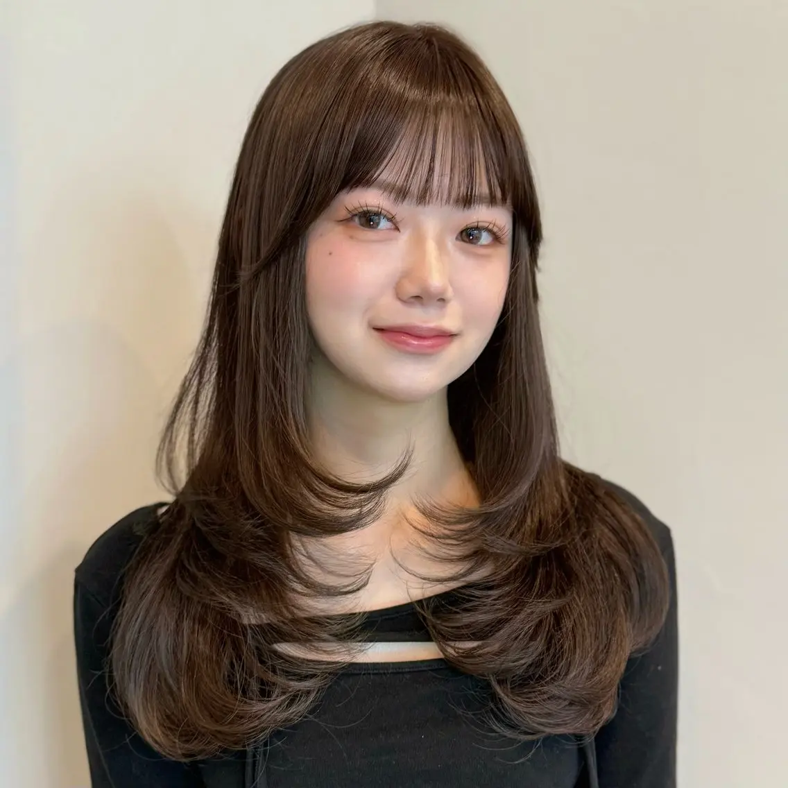セミロング カラー ブラウンカラー 透明感カラー レイヤーカット ボブ/ショート /sora🌙✨️のヘアスタイル