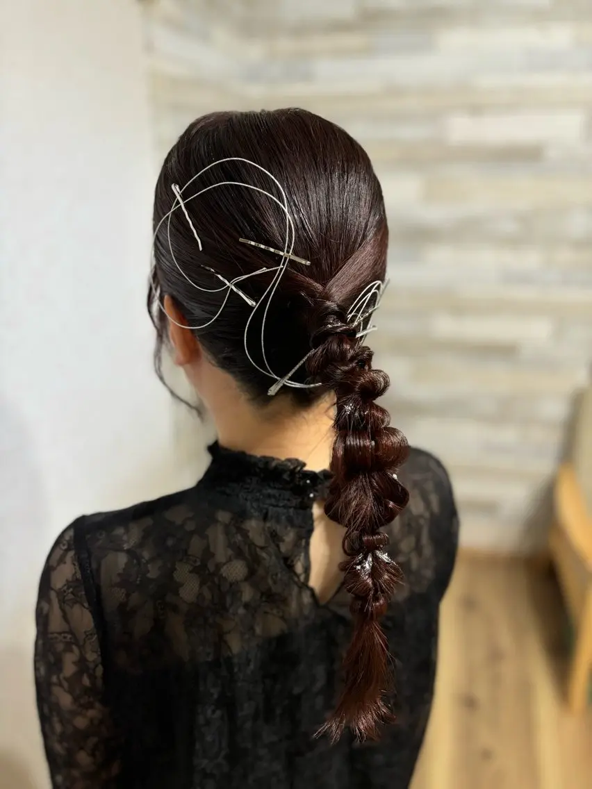 ヘアアレンジ ヘアセット hair salon【クラン】のヘアスタイル