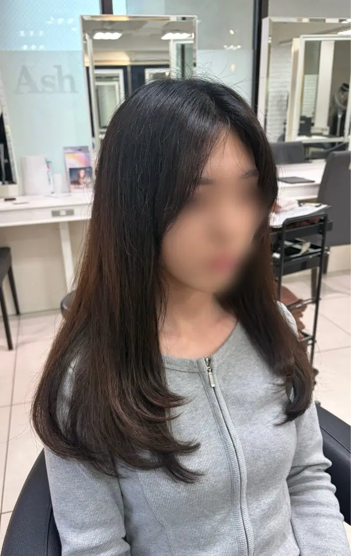 ロング カット 【艶髪特化】 🌟yumano🌟のヘアスタイル