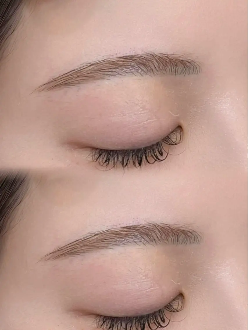 【2回目以降リピーターさん限定✨️】眉WAX+メイク仕上げの写真