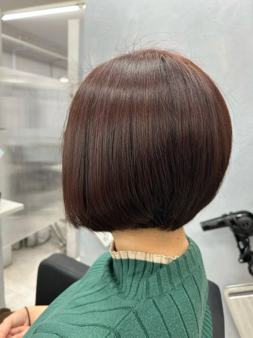 ショート カット ヘアカラー カットモデル急募🌈 技術責任者久保のヘアスタイル